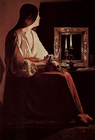 Georges de La Tour Magdalena Wrightsman oil painting picture